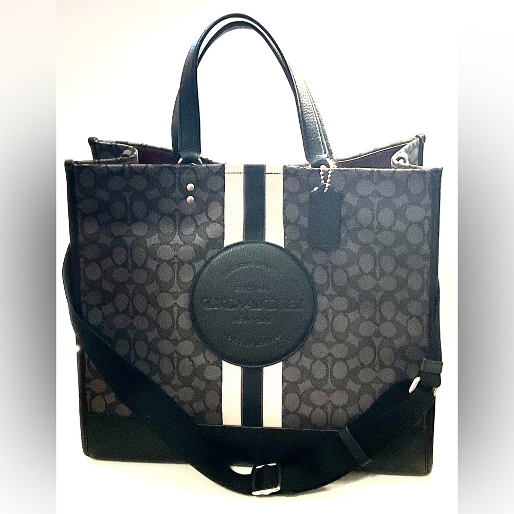 AUTHENTIC COACH DEMPSEY LARGE TOTE.
